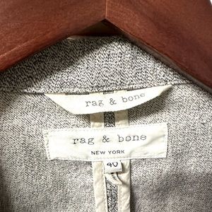 rag & bone men’s grey blazer size 40.